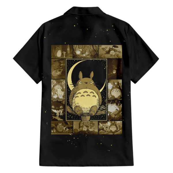 Chemise hawaïenne Totoro Film d'Animation Vintage Rétro TS07 - Maison Otaku – Image 2