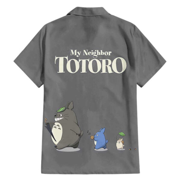 Chemise hawaïenne Totoro Mon Voisin Totoro Anime - Maison Otaku – Image 2