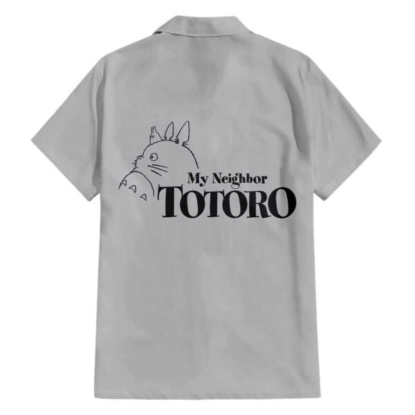 Chemise hawaïenne Totoro Mon Voisin Totoro Ghibli Anime - Maison Otaku – Image 2