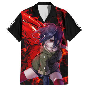 Chemise hawaïenne Touka Kirishima Bleach - Maison Otaku