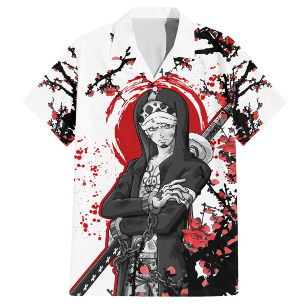 Chemise hawaïenne Trafalgar D Law Style Japon Anime - Maison Otaku