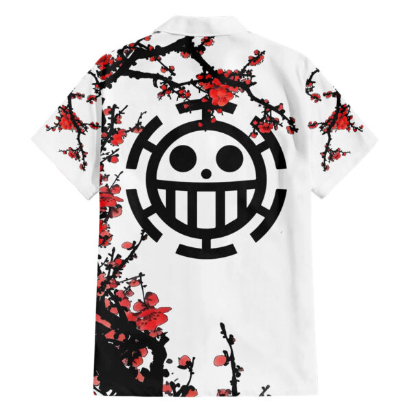 Chemise hawaïenne Trafalgar D Law Style Japon Anime - Maison Otaku – Image 2