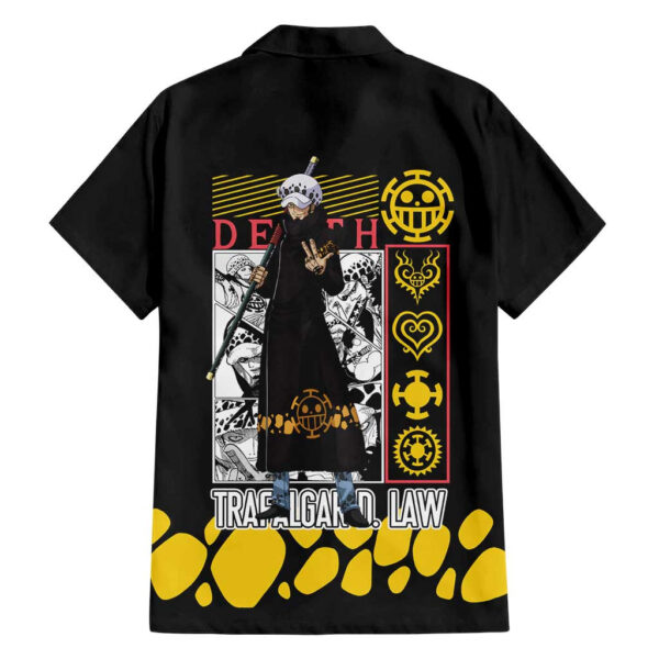 Chemise hawaïenne Trafalgar D. Law One Piece Anime V2 - Maison Otaku – Image 2