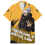Chemise hawaïenne Trafalgar D. Water Law One Piece Anime – Maison Otaku
