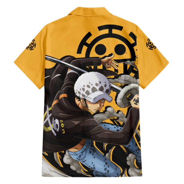 Chemise hawaïenne Trafalgar D. Water Law One Piece Anime - Maison Otaku – Image 2