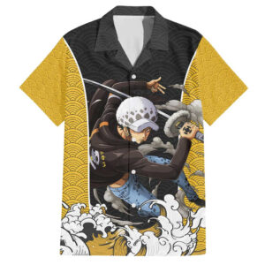 Chemise hawaïenne Trafalgar Law One Piece Anime - Maison Otaku