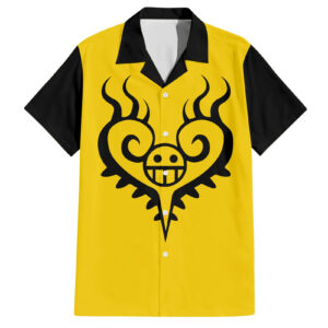 Chemise hawaïenne Trafalgar Law Chirurgien de la Mort One Piece - Maison Otaku
