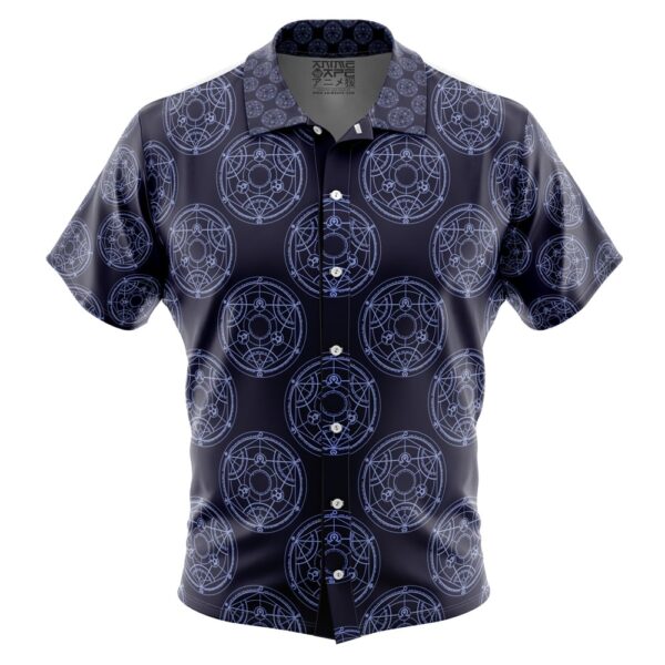Chemise hawaïenne Cercle de Transmutation - Maison Otaku – Image 2