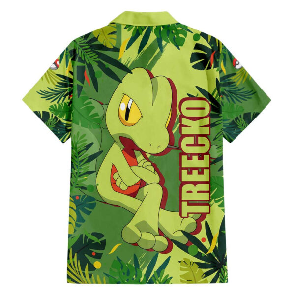 Chemise hawaïenne Treecko Pokémon Anime - Maison Otaku – Image 2