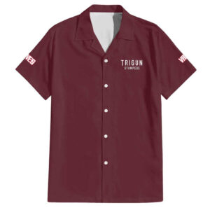 Chemise hawaïenne Trigun Stampede Anime Japon - Maison Otaku