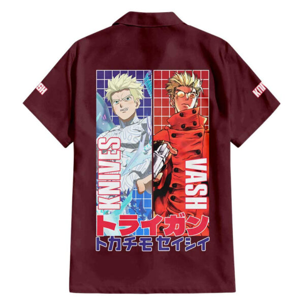 Chemise hawaïenne Trigun Stampede Anime Japon - Maison Otaku – Image 2