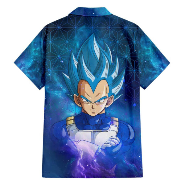 Chemise hawaïenne Vegeta Astral Trippy Dragon Ball Z Anime - Maison Otaku – Image 2