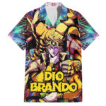 Chemise hawaïenne Trippy Dio Brando JoJo’s Bizarre Adventure – Maison Otaku