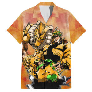 Chemise hawaïenne Trippy Dio JoJo's Bizarre Adventure - Maison Otaku