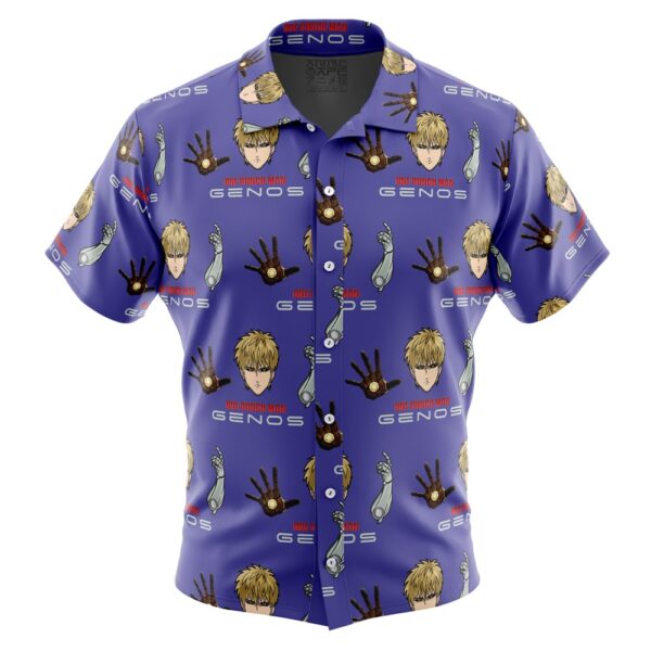 Chemise hawaïenne Genos One Punch Man - Maison Otaku