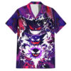 Chemise hawaïenne Trippy Ghostly Evolution Ghastly Haunter Gengar Pokémon - Maison Otaku