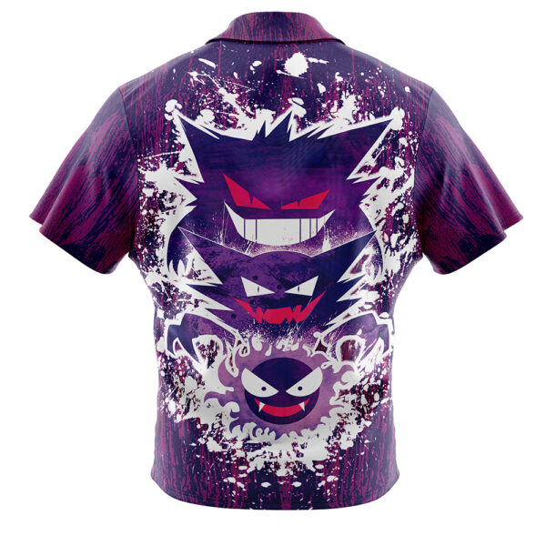 Chemise hawaïenne Trippy Évolution Fantôme Spectrum Ectoplasma Pokémon - Maison Otaku – Image 2