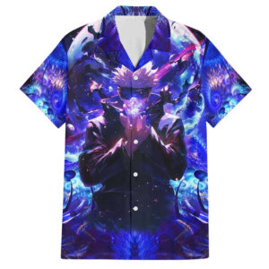 Chemise hawaïenne Trippy Gojo Satoru Jujutsu Kaisen - Maison Otaku