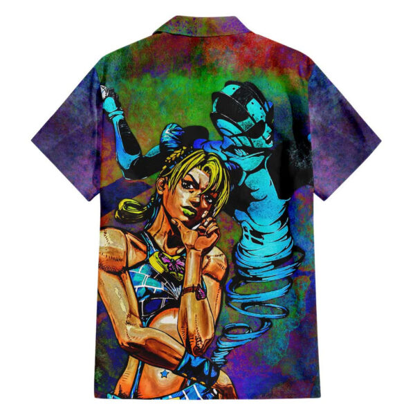 Chemise hawaïenne Trippy Jolyne Cujoh Stone Ocean JoJo's Bizarre Adventure - Maison Otaku – Image 2