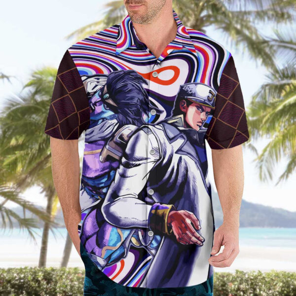 Chemise hawaïenne Trippy Jotaro Kujo JoJo's Bizarre Adventure - Maison Otaku – Image 3