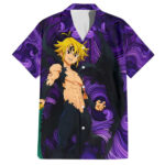 Chemise hawaïenne Trippy Meliodas Assault Mode Seven Deadly Sins – Maison Otaku