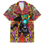 Chemise hawaïenne Trippy Minecraft – Maison Otaku