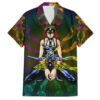 Chemise hawaïenne Trippy Narancia Lil Bomber JoJo's Bizarre Adventure - Maison Otaku
