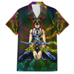 Chemise hawaïenne Trippy Narancia Lil Bomber JoJo’s Bizarre Adventure – Maison Otaku
