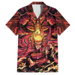 Chemise hawaïenne Trippy Naruto Baryon Mode Boruto – Maison Otaku