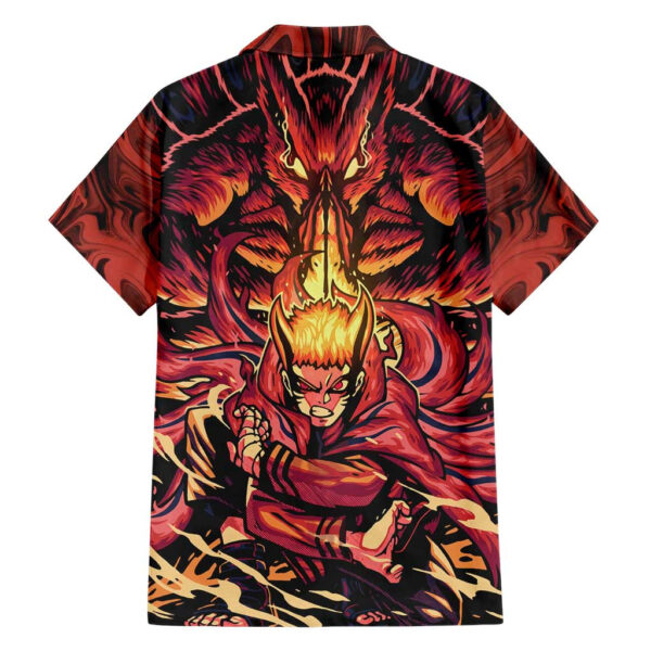 Chemise hawaïenne Trippy Naruto Baryon Mode Boruto - Maison Otaku – Image 2