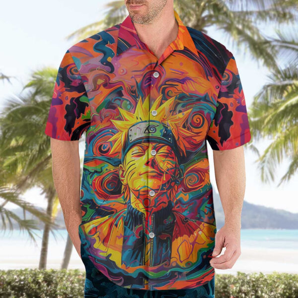 Chemise hawaïenne Trippy Naruto - Maison Otaku – Image 3