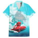 Chemise hawaïenne Trippy Porco Rosso Studio Ghibli – Maison Otaku