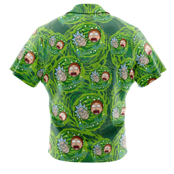 Chemise hawaïenne Rick and Morty Trippy Cosmic Rick - Maison Otaku – Image 2