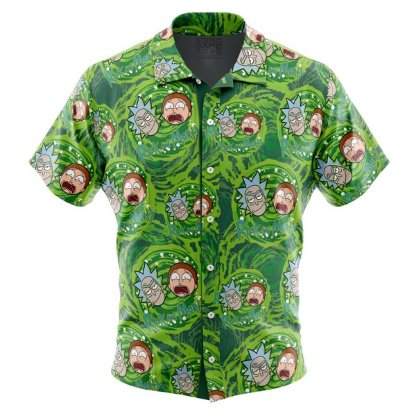 Chemise hawaïenne Rick and Morty Trippy Cosmic Rick - Maison Otaku