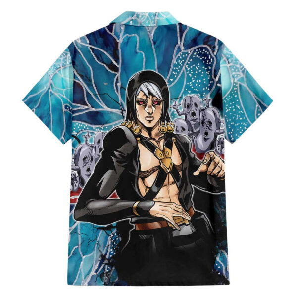 Chemise hawaïenne Trippy Risotto Nero Metallic JoJo's Bizarre Adventure - Maison Otaku – Image 2