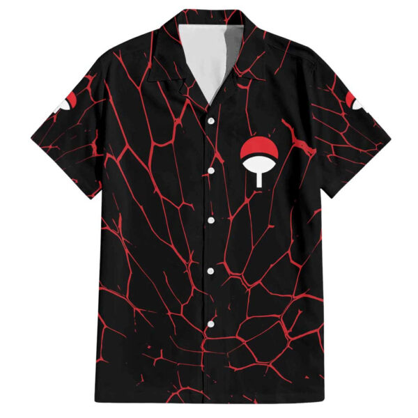 Chemise hawaïenne Trippy Sasuke Uchiha Naruto - Maison Otaku