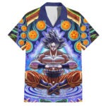 Chemise hawaïenne Trippy Ultra Instinct Goku Dragon Ball Z – Maison Otaku