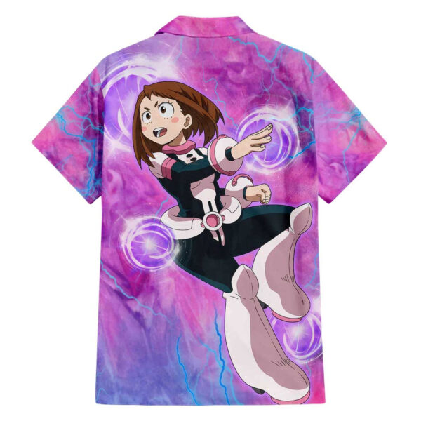 Chemise hawaïenne Trippy Uraraka Ochako My Hero Academia - Maison Otaku – Image 2
