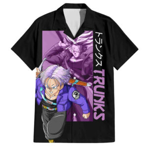 Chemise hawaïenne Trunks Dragon Ball Z - Maison Otaku