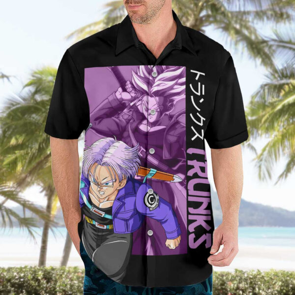 Chemise hawaïenne Trunks Dragon Ball Z - Maison Otaku – Image 3