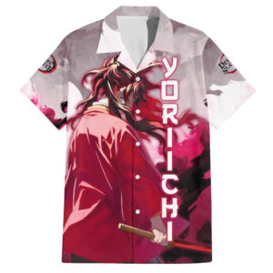 Chemise hawaïenne Tsugikuni Yoriichi Demon Slayer - Maison Otaku