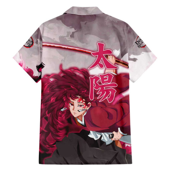 Chemise hawaïenne Tsugikuni Yoriichi Demon Slayer - Maison Otaku – Image 2
