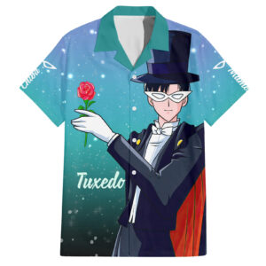 Chemise hawaïenne Tuxedo Sailor Moon - Maison Otaku