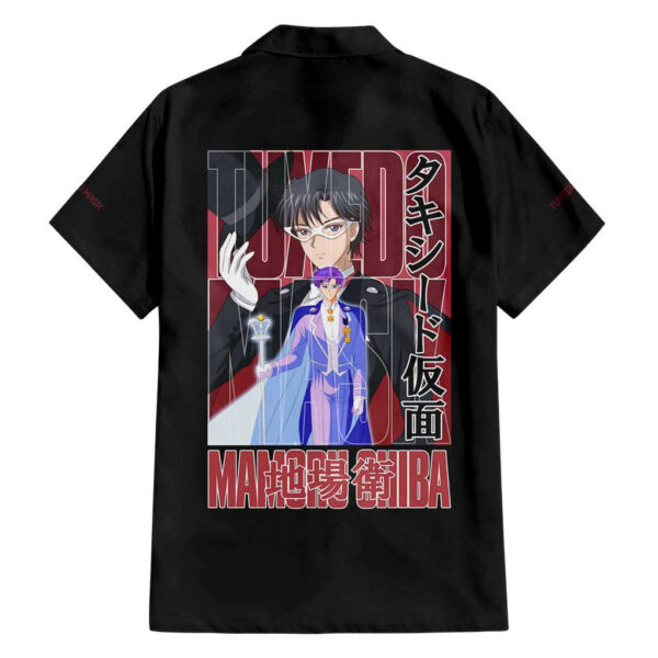 Chemise hawaïenne Tuxedo Mask Sailor Moon - Maison Otaku – Image 2