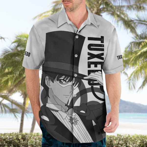 Chemise hawaïenne Tuxedo Sailor Moon - Maison Otaku – Image 3