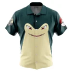 Chemise hawaïenne Visage Typhlosion Pokémon – Maison Otaku
