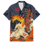 Chemise hawaïenne Typhlosion Pokémon Style Japonais – Maison Otaku