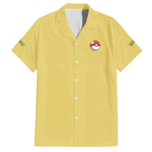 Chemise hawaïenne Typhlosion Pokémon Streetwear - Maison Otaku