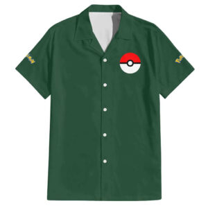 Chemise hawaïenne Tyranitar Pokémon - Maison Otaku