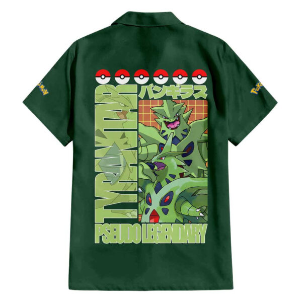Chemise hawaïenne Tyranitar Pokémon - Maison Otaku – Image 2